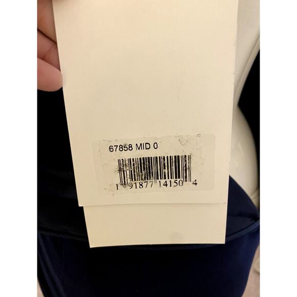 Mac Duggal 67858 Ruffled One Shoulder Draped Gown Blue 0 - Picture 7 of 10